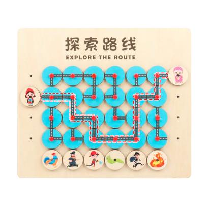 Leziter Joc de gândire labirint în pădure Mobalis Homvera