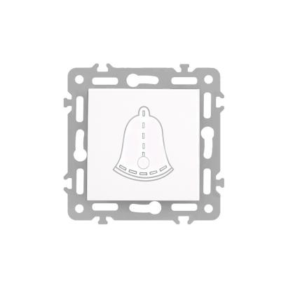 Leziter Comutator sonerie Nova 101N alb Mobalis Homvera