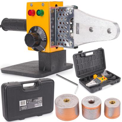 Powermat Aparat de sudură pentru țevi PVC PP 1500W 3 inserții 20-32MM PM-ZGP-1500T1 Mobalis Homvera