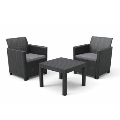 Curver Set de mobilier de grădină Claire Balcony cu masă Orlando Mobalis Homvera