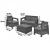 Curver Set de mobilier de grădină Corfu Mobalis Homvera