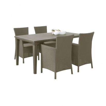 Curver Set de mobilier de grădină Futura 4 în 1 Mobalis Homvera