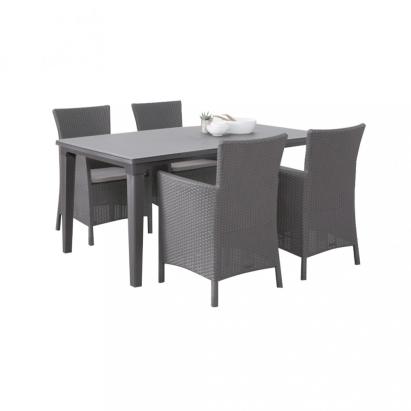 Curver Set de mobilier de grădină Futura 4 în 1 Mobalis Homvera