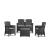 Leziter Set de mobilier de grădină Lima cu 4 locuri Mobalis Homvera