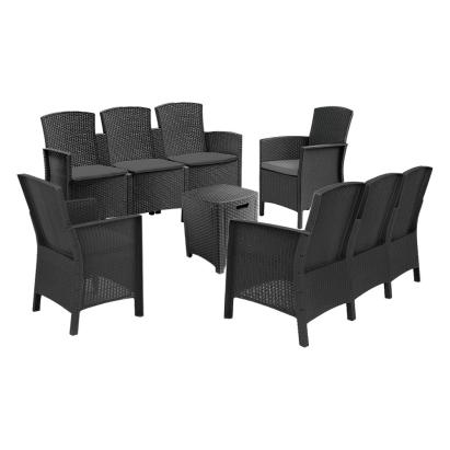 Leziter Set de mobilier de grădină Lima cu 8 locuri Mobalis Homvera