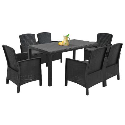 Leziter Set de mobilier de grădină Lima V 6 1 Mobalis Homvera