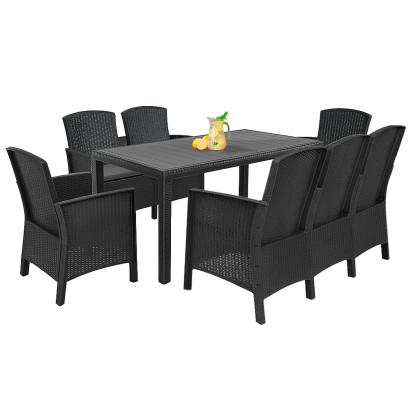 Leziter Set de mobilier de grădină Lima V 7 1 Mobalis Homvera