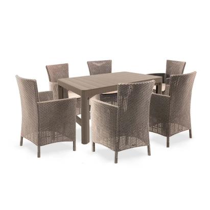 Curver Set de mobilier de grădină Liowa 6 în 1 Mobalis Homvera