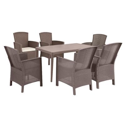 Leziter Set de mobilier de grădină Odima 6 în 1 Mobalis Homvera