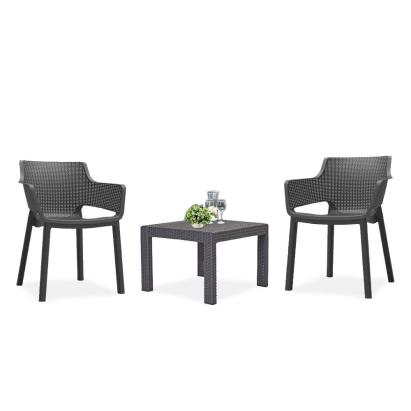 Curver Set de mobilier de grădină pentru balcon Roeva Mobalis Homvera