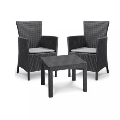 Curver Set de mobilier de grădină Rosario pentru balcon Mobalis Homvera