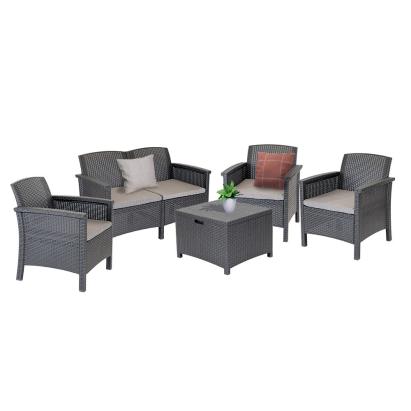 Leziter Set de mobilier de grădină Venus II Big cu 5 locuri Mobalis Homvera