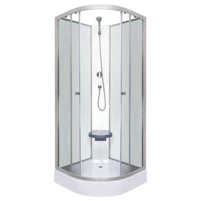 Kerra Cabină de duș Evora White 90 cu cădiță de duș Mobalis Homvera