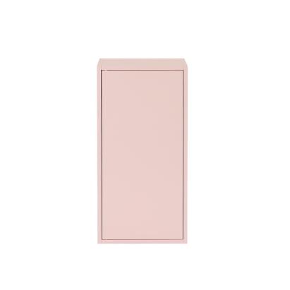 Leziter Dulap suspendat Boxie cu 1 ușă 80x40x37 cm roz Mobalis Homvera