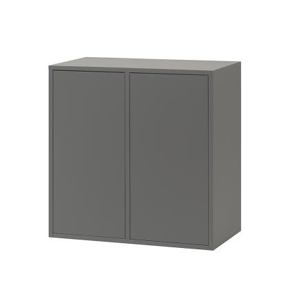 Leziter Dulap suspendat Boxie cu 2 uși 80x80x37 cm antracit Mobalis Homvera