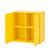 Leziter Dulap suspendat Boxie cu 2 uși 80x80x37 cm galben Mobalis Homvera