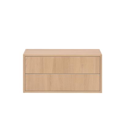 Leziter Dulap suspendat Boxie cu 2 sertare 40x80x37 cm stejar sonoma Mobalis Homvera