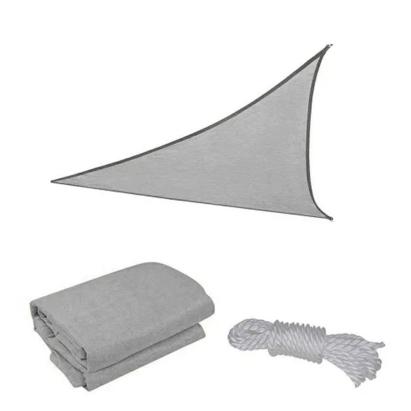 Leziter Velă parasolar triunghiulară Rana 3x3x3 m gri Mobalis Homvera
