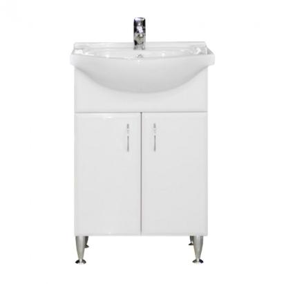 Leziter Dulap inferior Bianca Plus 55 cu lavoar Mobalis Homvera