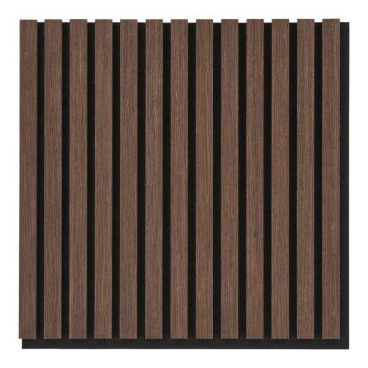 House Nordic Panou acustic, furnir de lemn, nuc, aspect nuc 52x52x2,2 cm Mobalis Homvera