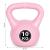 Homelux Kettlebell 10 kg roz Mobalis Homvera