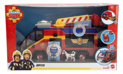 POMPIERUL SAM MASINA DE POMPIERI JUPITER CU FIGURINE SI ACCESORII SuperHeroes ToysZone