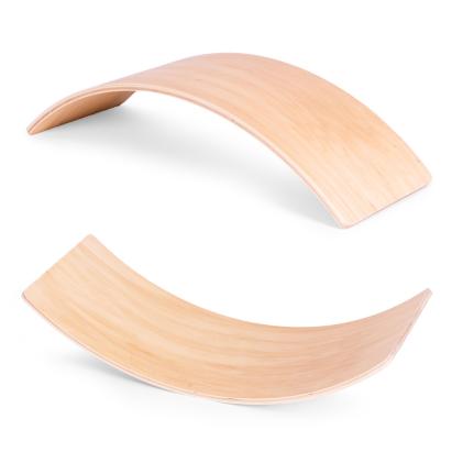 Homelux Placă de echilibru pentru copii, balansoar din lemn, exerciții de echilibrare Mobalis Homvera