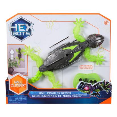HEX BOTS SOPARLA GECKO VERDE CATARATOARE CU TELECOMANDA SuperHeroes ToysZone