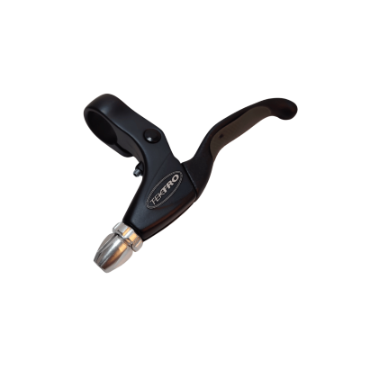 Maneta frana stanga Tektro CL530-RS, insertii cauciuc Gri, aluminiu, Negru mat, Ultimate FactoryBikes