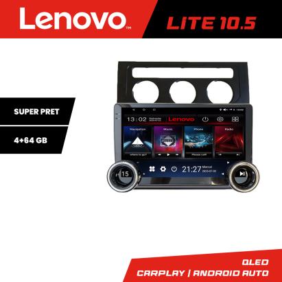 Navigatie VW Touran 2003-2009 clima automata Kit-touran2 Lenovo  8 core 4+64 10.5 inch Incell 1K android Wifi 5Ghz gps internet et GPS WI CarStore Technology