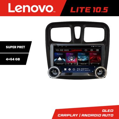 Navigatie Dacia Sandero 2012-2020 var B Lenovo  8 core 4+64 10.5 inch Incell 1K android Wifi 5Ghz gps internet a CarStore Technology