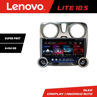 Navigatie Dacia Dokker Lenovo  8 core 4+64 10.5 inch Incell 1K android Wifi 5Ghz gps internet CarStore Technology