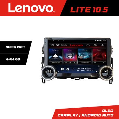 Navigatie Mitsubishi Eclipse Cross 2017- Lenovo  8 core 4+64 10.5 inch Incell 1K android Wifi 5Ghz gps internet  Kit-cross-eu CarStore Technology