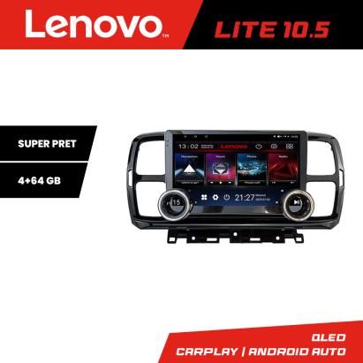 Navigatie Citroen C5 Aircross Lenovo  8 core 4+64 10.5 inch Incell 1K android Wifi 5Ghz gps internet  Kit-aircross CarStore Technology