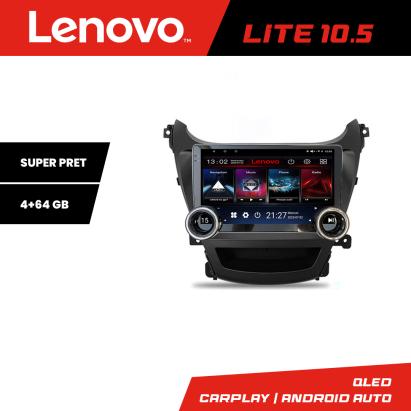 Navigatie Hyundai Elantra 2013-2015 Kit-359 Lenovo  8 core 4+64 10.5 inch Incell 1K android Wifi 5Ghz gps internet  Q CarStore Technology