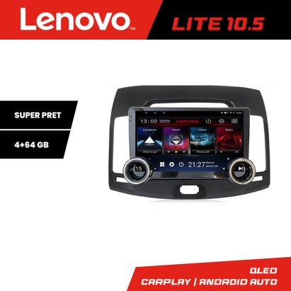 Navigatie Hyundai Elantra 2007-2011 Kit-2009 Lenovo  8 core 4+64 10.5 inch Incell 1K android Wifi 5Ghz gps internet CarStore Technology