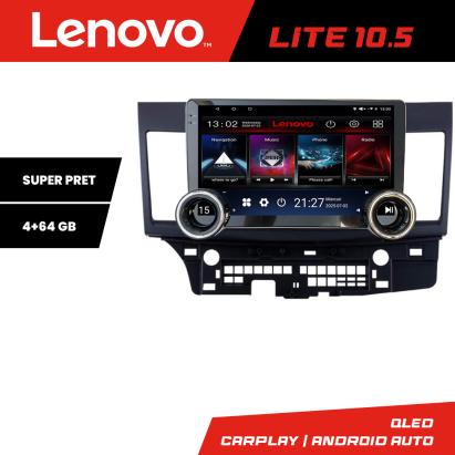 Navigatie MITSUBISHI LANCER Kit-037 Lenovo  8 core 4+64 10.5 inch Incell 1K android Wifi 5Ghz gps internet CarStore Technology