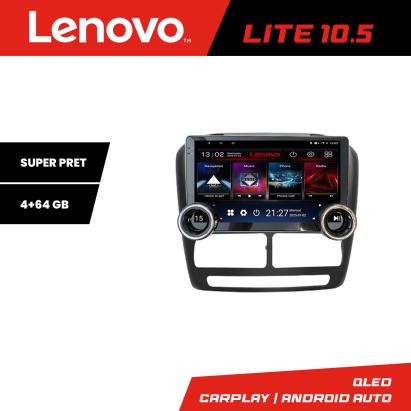 Navigatie Fiat Doblo 2010-2017 si Opel Combo 2010-2017 Lenovo  8 core 4+64 10.5 inch Incell 1K android Wifi 5Ghz gps internet  Kit-DOBLO10 v1 CarStore Technology