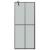 Paravan duș walk-in 80x195 cm sticlă securizată culoare închisă  GartenMobel Dekor