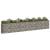 Strat înălțat gabion, 610x50x100 cm, fier galvanizat GartenMobel Dekor