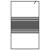 Paravan de duș walk-in negru 115x195 cm sticlă ESG transparentă GartenMobel Dekor