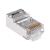 MUFA RJ45 8P8C CAT 6E ECRANATA PASS THROUGH EuroGoods Quality