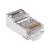 MUFA RJ45 8P8C CAT 6E ECRANATA PASS THROUGH EuroGoods Quality