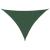 Parasolar, verde închis, 5x5x6 m, țesătură oxford, triunghiular GartenMobel Dekor