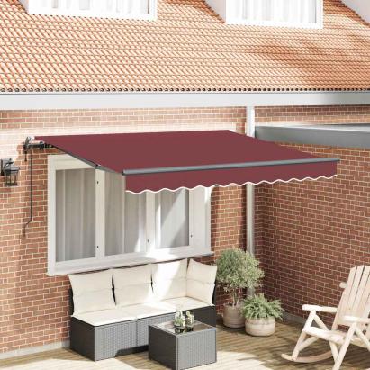Cortina Retractabilă Burgundy 350 x 200 cm GartenMobel Dekor