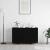 Bufet Stejar negru 120 x 41 x 75 cm Lemn compozit GartenMobel Dekor