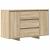 Bufet cu sertar Stejar sonoma 120 x 41 x 75 cm Lemn compozit GartenMobel Dekor