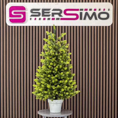 Brad artificial Christmas Deluxe by Sersimo, Viena Elite Spring in ghiveci, 3D, 110 cm Household NewTrend
