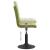 Scaune de bucătărie pivotante, 2 buc., verde deschis, catifea GartenMobel Dekor