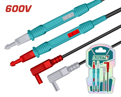 TOTAL - CABLURI PENTRU MULTIMETRU - 100CM PowerTool TopQuality